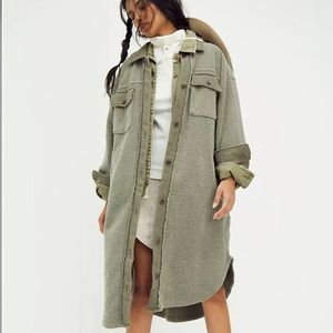 Free People Long Ruby jacket size small